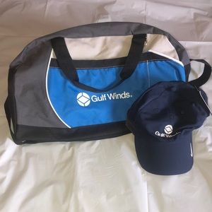 Nike Gulf Winds Duffel Bag and Cap